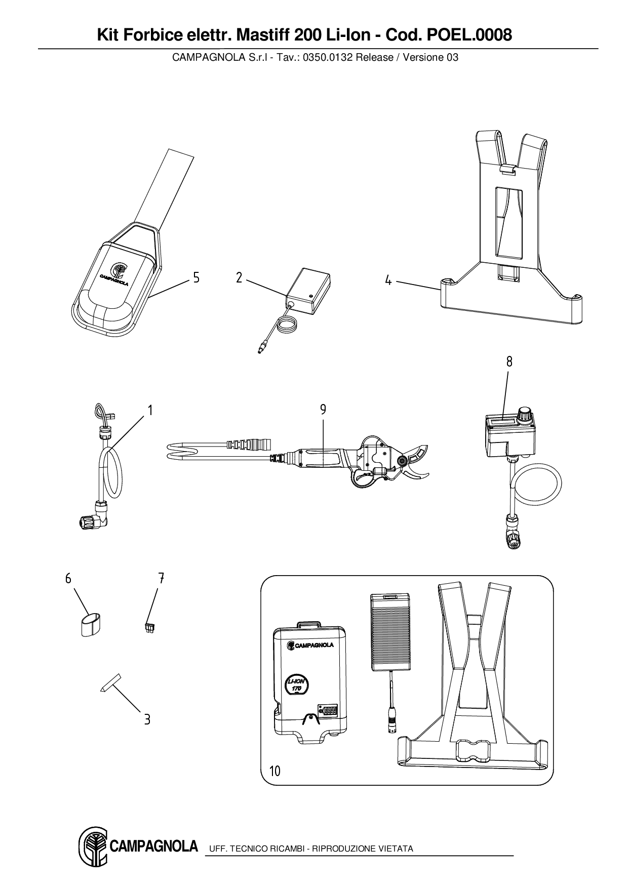 POEL.0008_Kit Forbice elettronica Mastiff 200 Li-Ion